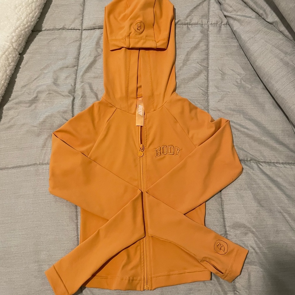 Body by Raven Tracy Body basics hoodie apricot